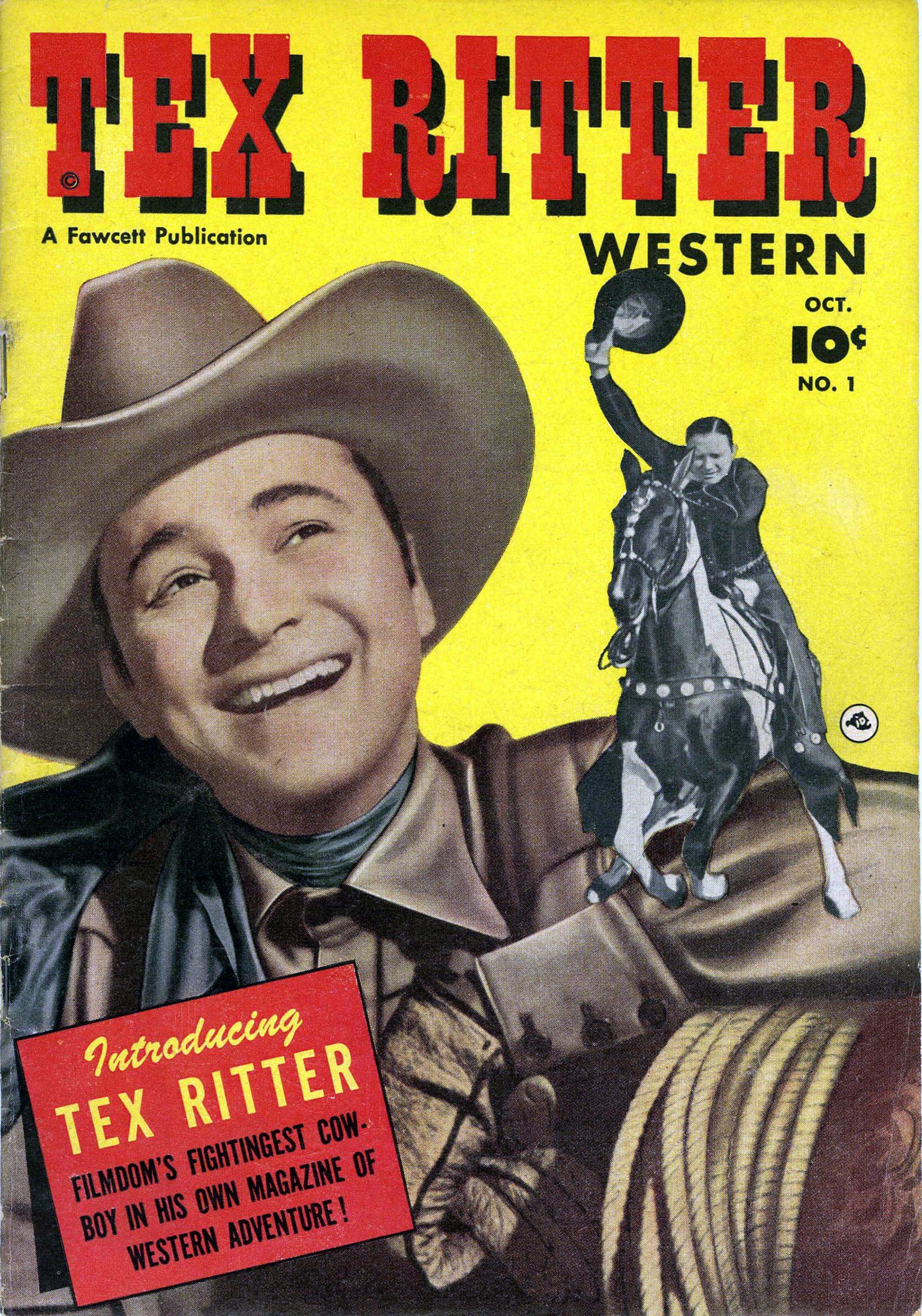 Tex Ritter Western cover